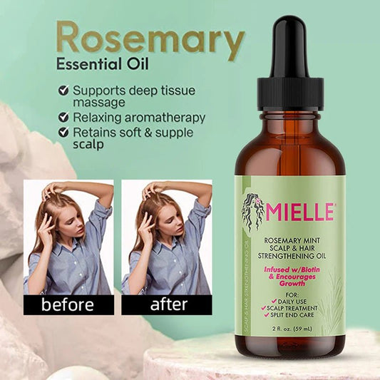 100% Pure Handmade Rosemary Natural Hair Nourishing Essential Oil - Beauty Emporium Hair oil 14:201440977#5PCS;200007763:201441035