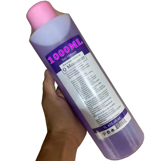 1000ml EMA Acrylic Liquid Monomer Crystal Liquid - Beauty Emporium Acrylic Liquid & Powder 14:29#1000ml