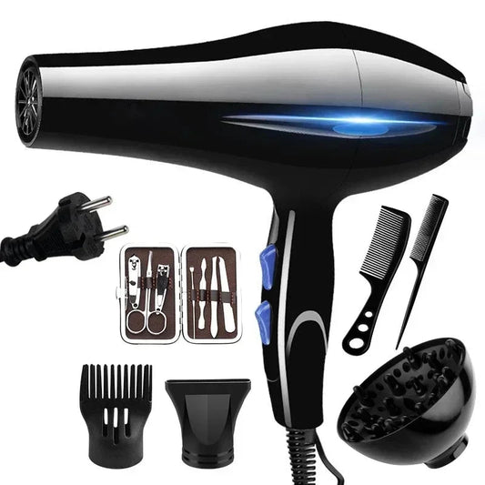 2200W Professional Powerful Hair Dryer - Beauty Emporium Hair Dryer 14:200003699#Standard set EU-220v;200007763:201336100