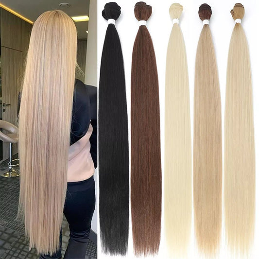 Synthetic Hair Bundles - Straight - Beauty Emporium hair extentions 14:201336255#M888;200000703:200003639#70cm-28inches;200483263:49380543