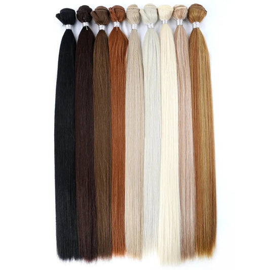 Yaki Straight Synthetic Hair Extensions 26 Inch - Beauty Emporium Hair Extension 14:201336255#1B;200000703:200003638