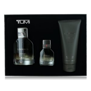 Unwind [20:00 GMT] by Tumi, 3 piece Gift Set for Men