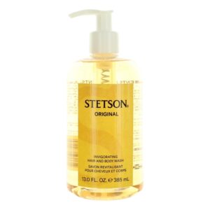 Stetson by Coty, 13 oz Invigorating Hair and Body Wash for Men