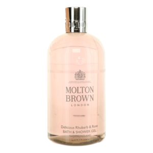 Delicious Rhubarb & Rose by Molton Brown, 10 oz Bath & Shower Gel for Unisex