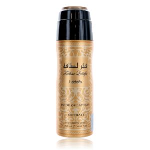 Fakhar Extrait by Lattafa, 6.7 oz Perfumed Deodorant Spray for Women
