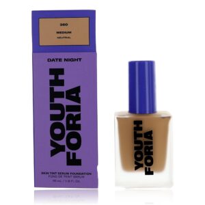 Date Night by Youthforia, 1.18 oz Skin Tint Serum Foundation - 360 Medium