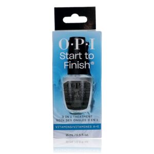 OPI Start to Finish by OPI, 0.5 oz 3-in-1 Treatment