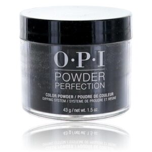 OPI Powder Perfection by OPI, 1.5 oz Color Dip Powder - Black Onyx